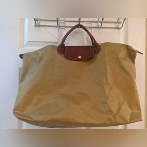Mustard Yellow Medium Longchamp Bag